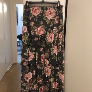 Pink and gray Junee skirt.